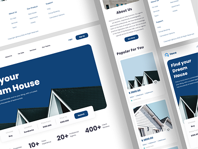 Hoca Real Estate - Mobile Responsive Website