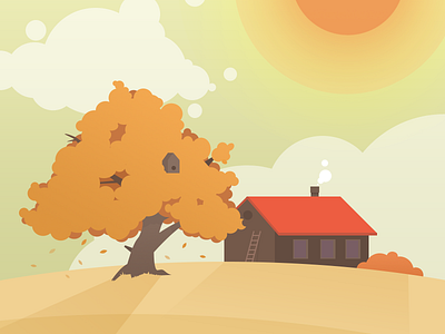 App illustration by Eduard Penkov on Dribbble