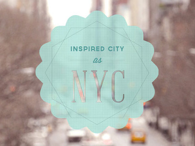 NYC - video title graphic design logotype title video