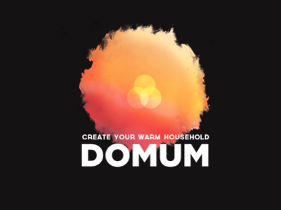 Domum — Logo connected item tangible interface design ui ux