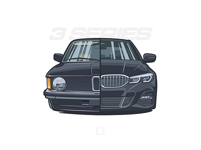 BMW 3 Series design graphicdesign illustration vector