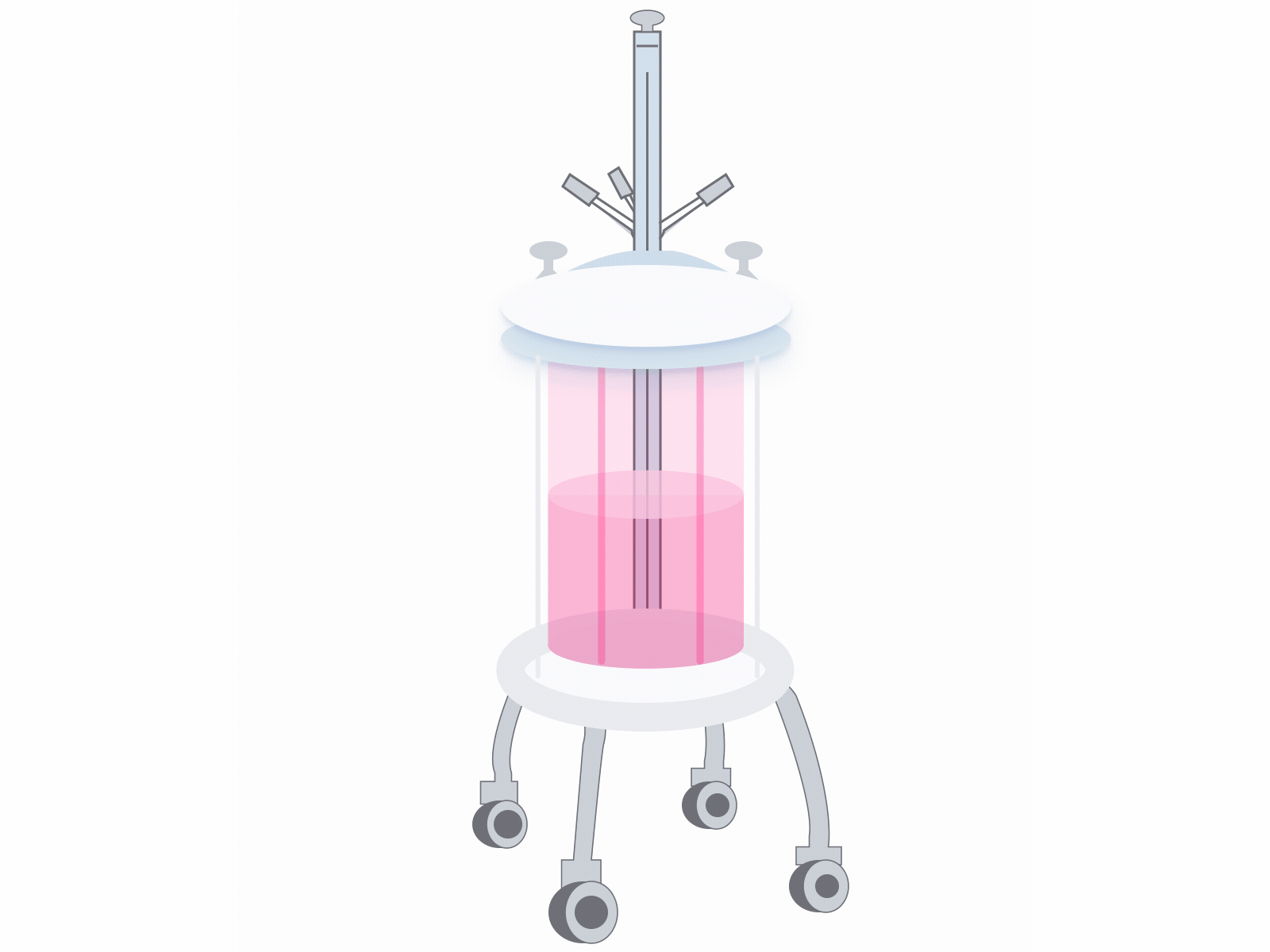 Bioreactor after effects animation biology fake3d lottie кreactor