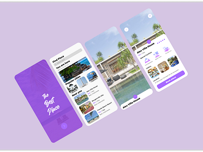 The Best Place - UI Design mobile ui ui design ux