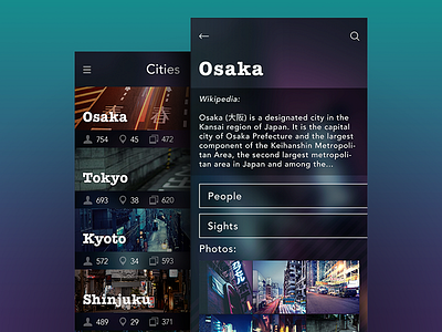 City Explorer app