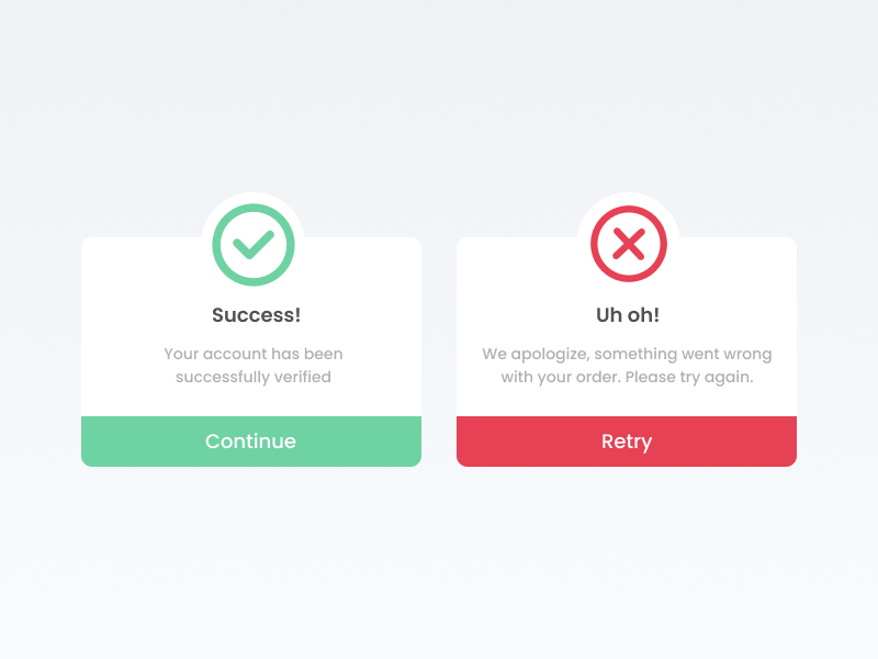 Notification system by Khovrenkojr on Dribbble