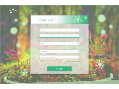 Subscribe to Magicearth design subscribe form ui ux