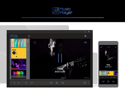 Music player player responsive ui ux