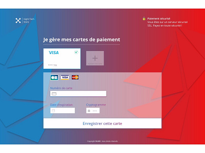 Shop Newpaymentcard checkout credit card design