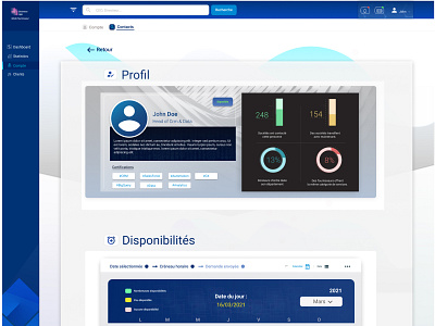 CRM App BtoB crm design crm software uiux