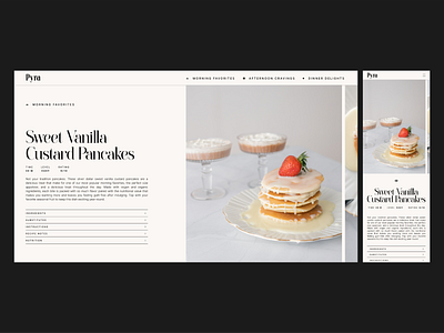Pyra Recipe Page