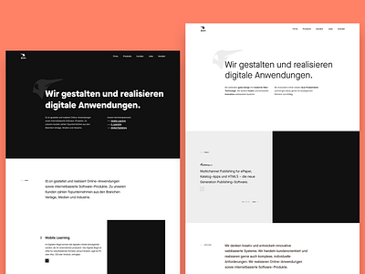 ID.on – Website – Redesign Exploration