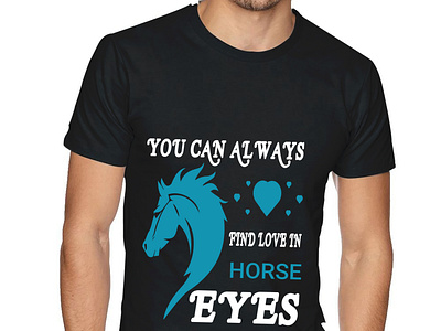 Horse t-shirt design