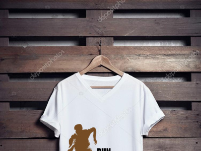 Run forest Run t-shirt design