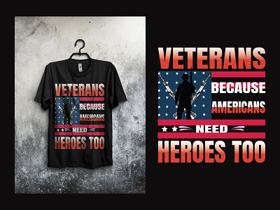Veterans t shirt design