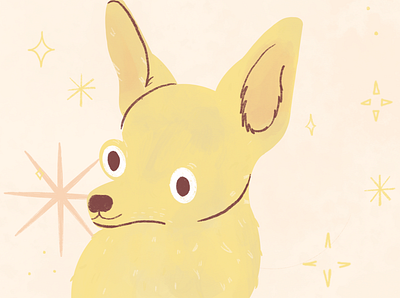 Perrito dog doodle illustration