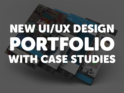 New Portfolio for 2014 case studies case study designer designer for hire portfolio promotion self promotion ui ux