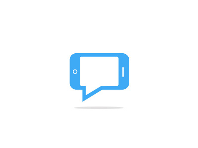 Mobile App Chat Logo