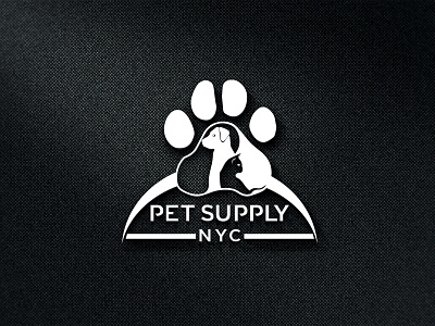 Pet Supply Logo Design branding dribble fiverr illustration logo minimalist pet sijewel sijewel1