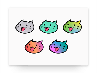 Twitch Emotes branding cats chibi emotes illustration twitch twitch.tv twitchemote twitchemotes