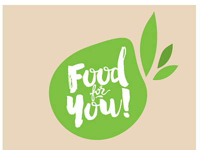 food for you logo design