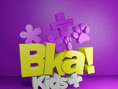 3d Logotype for Channel Bekinha Kids +| Logotipo 3d 3d arte 3d criação design design 3d logo logo design logodesign logomarca logomarca 3d logotipo logotipo 3d logotype logotype 3d marca marca 3d marketing