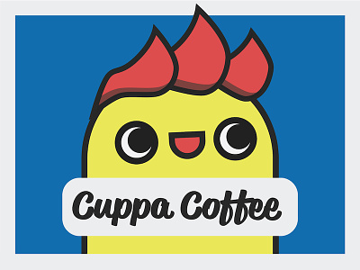 Cuppa Coffee - Coffee Shop Branding brand bright coffee design fun primary