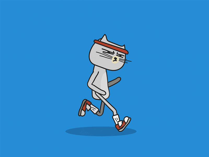 Cardio Cat Animated Album Cover