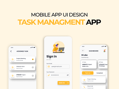 Mobile App UI Design app appdesign branding design illustration mobile ui ui uidesign vector
