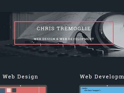 Portfolio Site Graphics design website