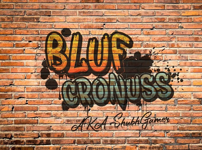 Bluf Cronuss - a gaming logo gamer logo gaming logo graffiti logo logo design