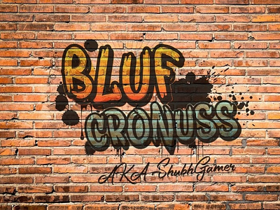 Bluf Cronuss - a gaming logo