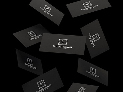 Logo and identity for home decor "Ferrer-Tancredi " decor logo home decor logo interior designer logo logo maker