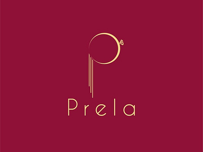 Branding for a jeweler "Prela" jewel logo luxury logo