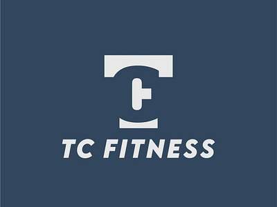 Logo Design for a Gym named TC fitness fitness logo gym logo