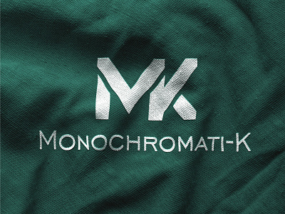 Monocromati-k Letter mark logo logo designer logo maker