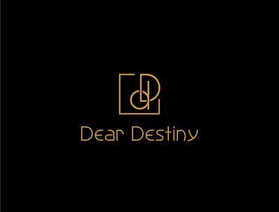 Dear Destiny Logo Design gold logo logo designer logo maker luxury logo