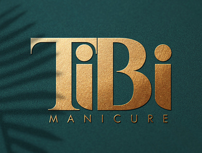 Tibi Manicure logo mark logo design logo designer logo maker luxury logo manicure logo salon logo