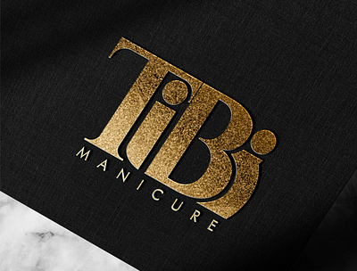 Tibi Manicure logo mark branding logo logo design logo designer logo maker manicure logo