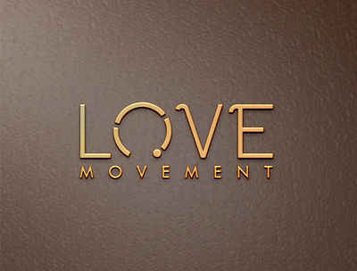 Love Movement logo design, a company providing yoga classes exercise logo logo designer logo maker yoga logo
