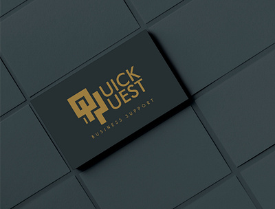 Quick Quest Business Support logo design business logo corporate logo logo maker luxury logo support logo