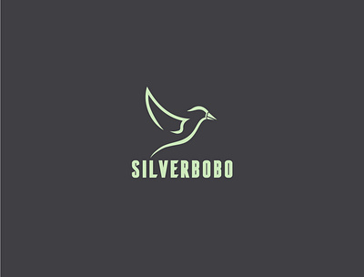 Silver Bobo Logo design, share your views. Follow 💥 @saptweb 💥 bird logo bobo logo branding creative logo logo design logo designer logo maker