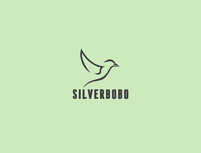 Silver Bobo Logo design bird logo bobo logo