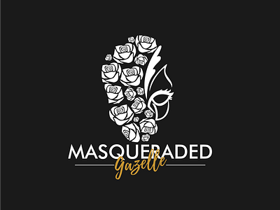 Masqueraded Gazelle Logo Design for an art seller art logo creative logo logo design logo designer logo maker luxury logo