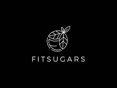 FITSUGARS logo design concept graphic design logo logo designer logo maker luxury logo