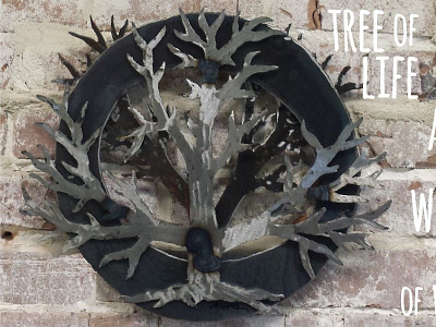 tree of life bayou view studio metal art steel sculpture tree of life