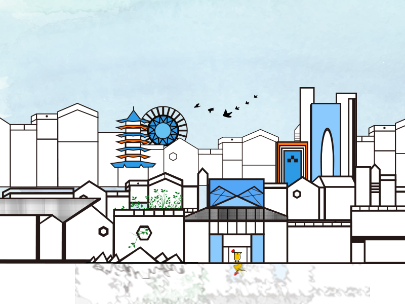 City SUZHOU by alahui on Dribbble