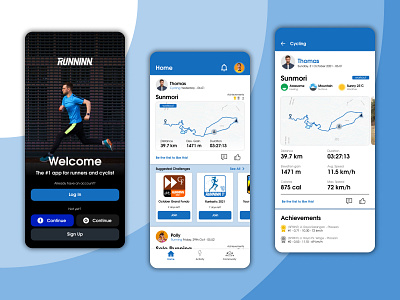 RUNNINN - Running Mobile App Exploration