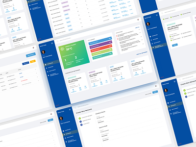 Supply Chain SASS b2b dashboard sass supplychain ui ux website