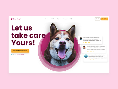 Dog - Doggie Dog Care Homepage