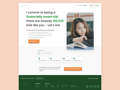 Financial Education for High School Student Homepage - Updated